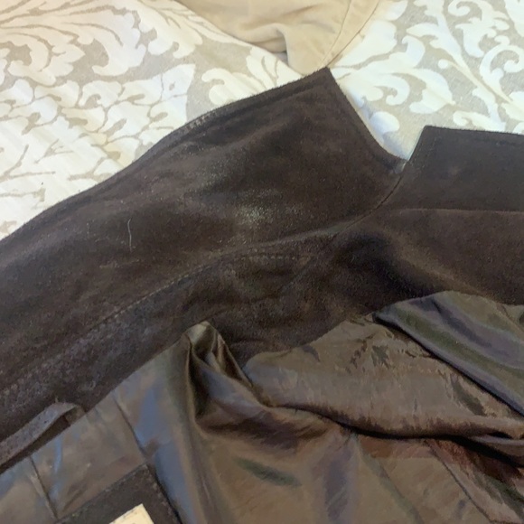 Women’s Mocha Suede Leather Jacket! - Picture 6 of 13